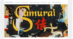 Desktop Screenshot of kampfkunst.jens-lorenzen.com